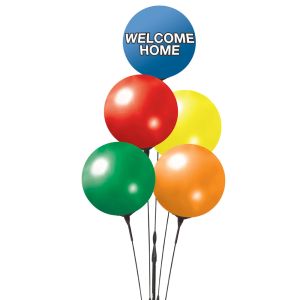 Reusable Real Estate 5 Balloon Clusters