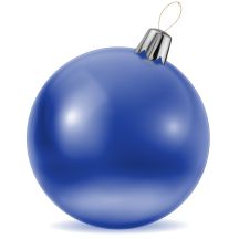 Jumbo Blue Balloon with Silver Cup