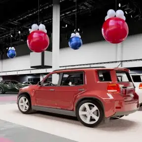1 Layer Hanging Balloon Ceiling Kit