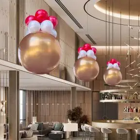 2 Layer Hanging Balloon Column Kit