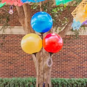 Reusable 3 Balloon Cluster - Multi Colors