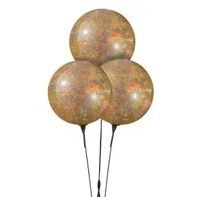 Reusable Vinyl Balloon Trios - Glitter Collection