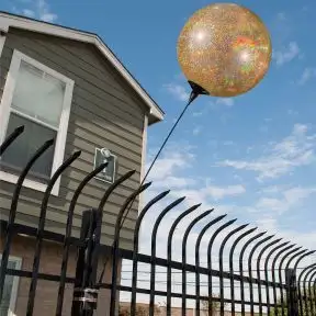 Reusable Balloon Fence Brackets - Glitter Collection