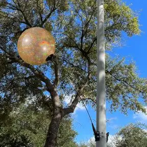 Reusable Balloon Light Pole Kit - 1 Balloon - Glitter Collection