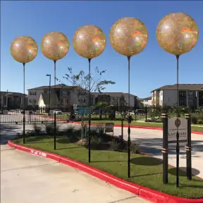 Reusable Balloon Single Poles - Glitter Collection