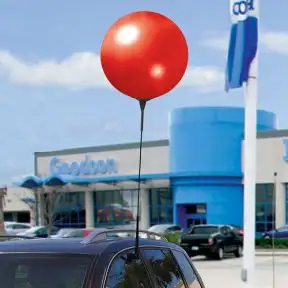Reusable Balloon Car Window Clips - All Colors