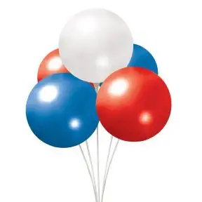 Reusable Balloon Tabletop Kit - Deluxe Acrylic Base - Multi Colors